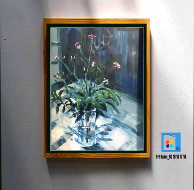 tranh sơn dầu 006_Hổ Nguyễn ( 50x80cm )